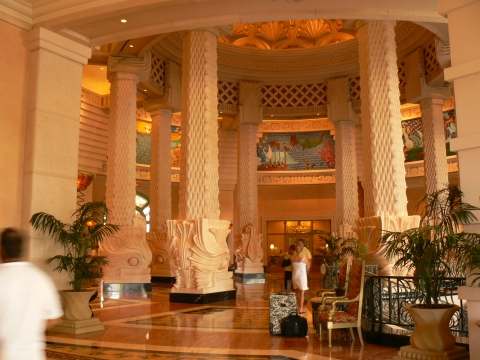 Le hall de l'hotel du Casino