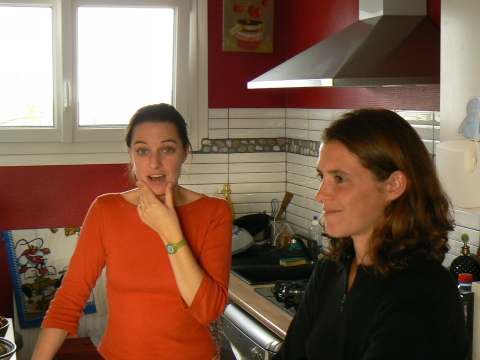 Nathalie et Stéphanie
