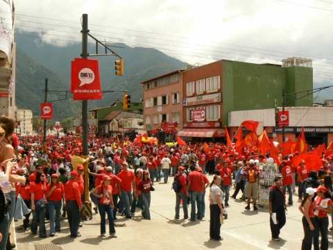 Manif pro Chavez