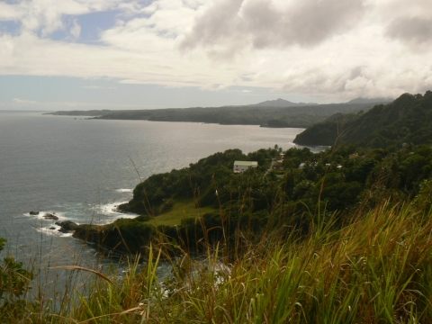 Batibou bay en regardant vers le sud.................