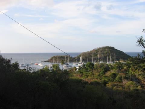Le Mouillage encombré de Salt Whistle bay