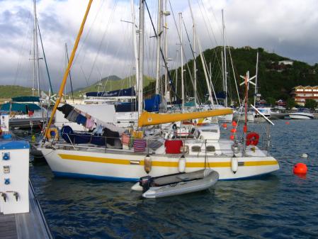 La marina du marigaut   st Martin.