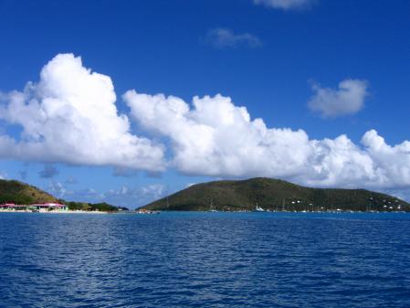 Gorda sound.Prickly Pear island.