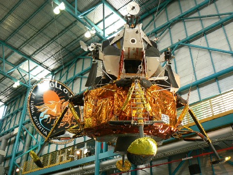 Le module lunaire.