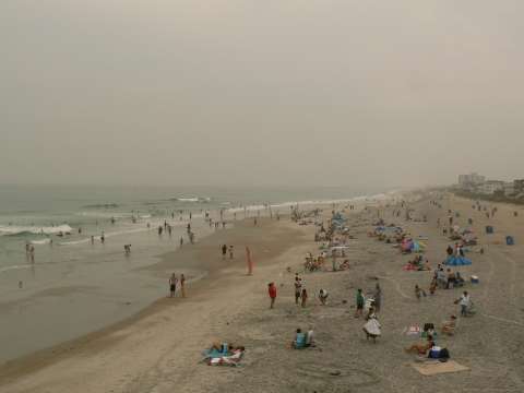 La plage de Beaufort.