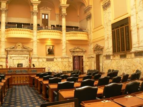 Le parlement de l'état du Maryland