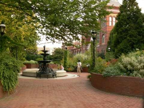 Les jardins de Smithonian Institution